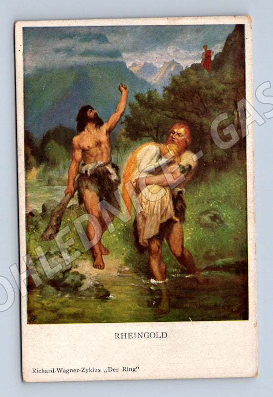 Pohlednice Rheingold Wagner Munk Wien (M6488)