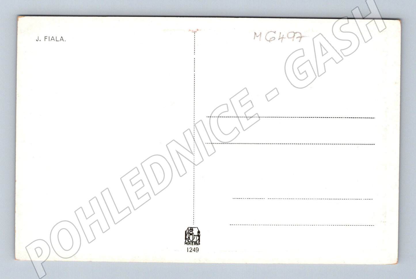 Pohlednice Rodinné štěstí Fiala malířství (M6497)