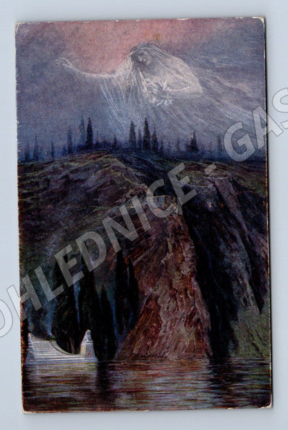 Pohlednice Mrtvým vlastencům Vyšehrad (M6503)