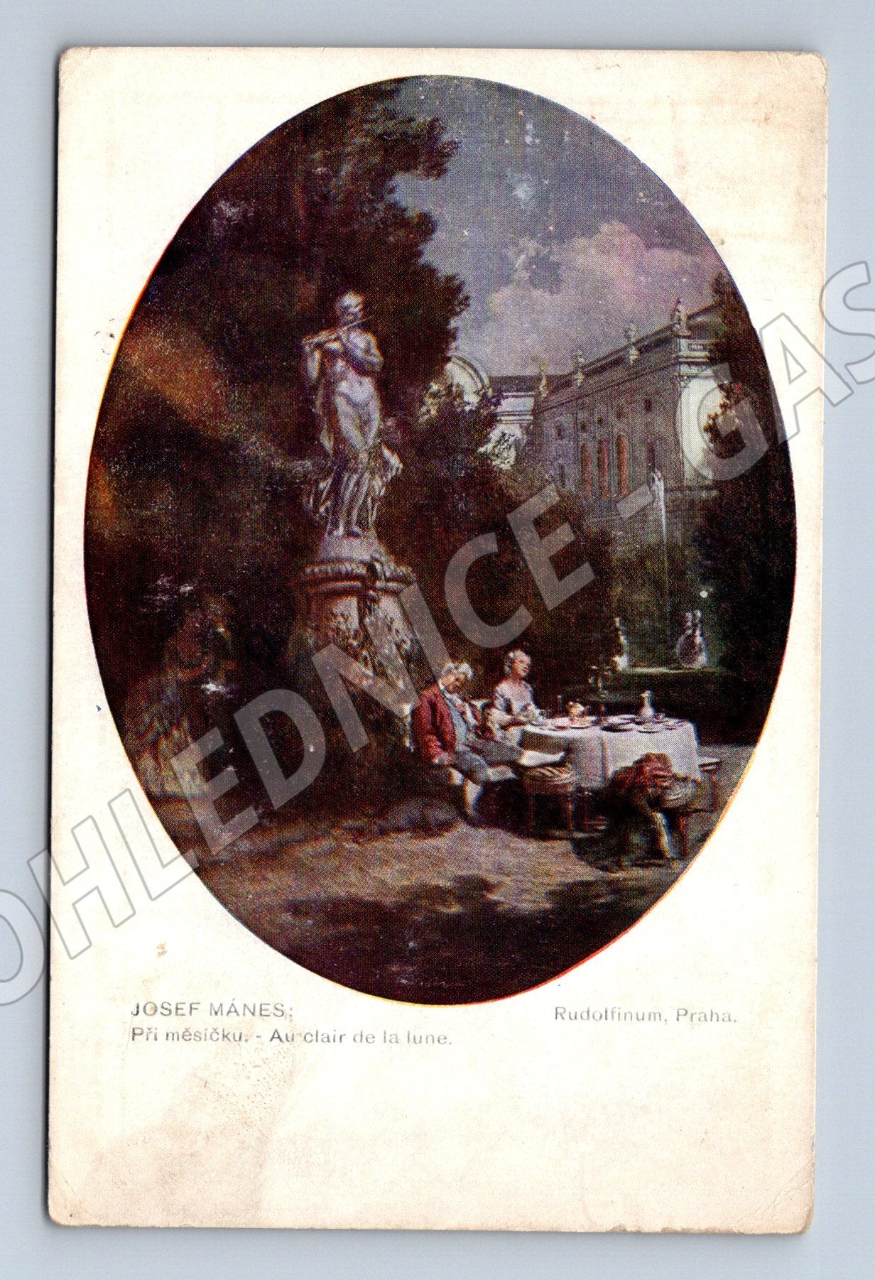 Pohlednice Praha Josef Mánes Rudolfinum (M6504)