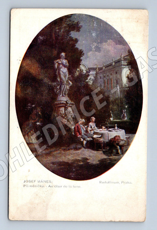 Pohlednice Praha Josef Mánes Rudolfinum (M6504)