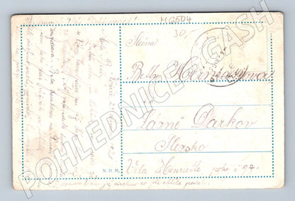 Pohlednice Praha Josef Mánes Rudolfinum (M6504)