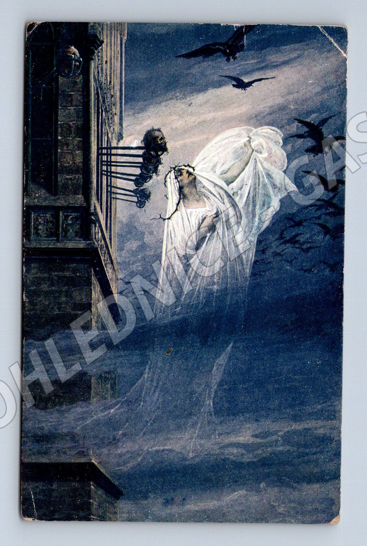 Pohlednice Praha Vidění u Mostecké věže (M6508)