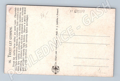 Pohlednice Třicet let utrpení Liebscher (M6509)