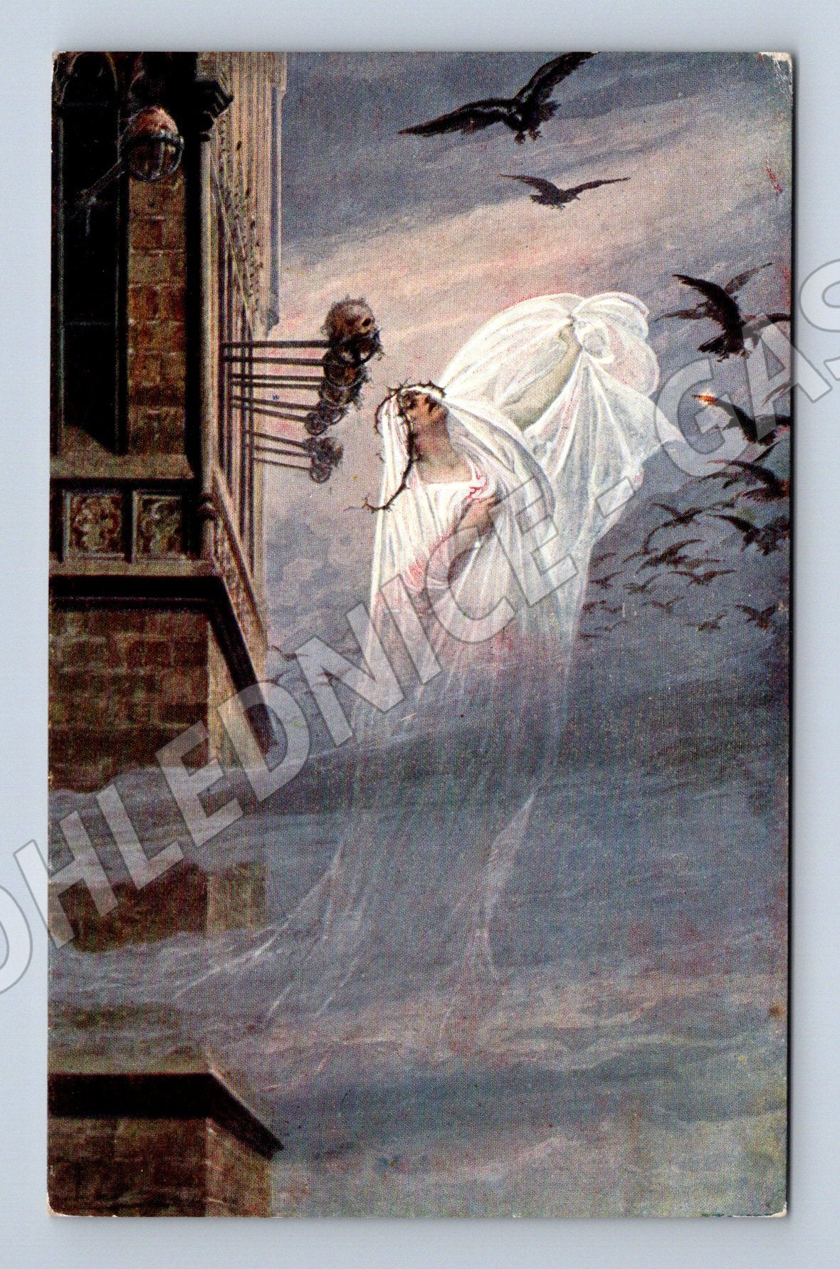 Pohlednice Vidění u Mostecké věže Praha (M6511)