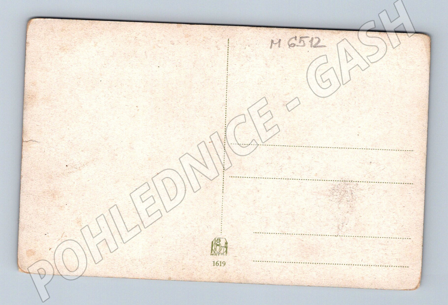 Pohlednice labutě na jezeře podzimní krajina (M6512)