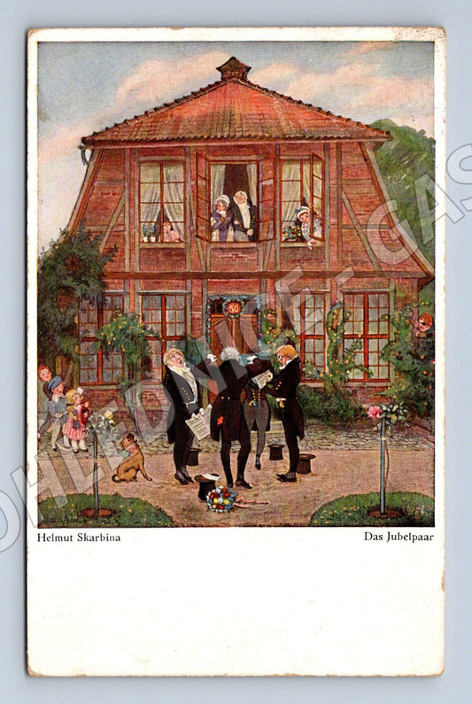 Pohlednice Das Jubelpaar malý formát (M6516)