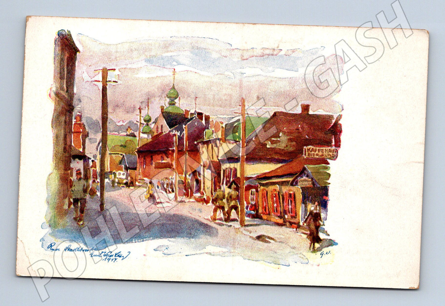 Pohlednice Volyň 1917 Wolhynische Städte (M6526)