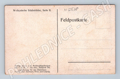Pohlednice Volyň 1917 Ukrajina Feldpost (M6528)
