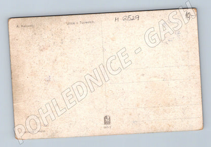 Pohlednice A. Kalvoda Ulice v Tupesích (M6529)