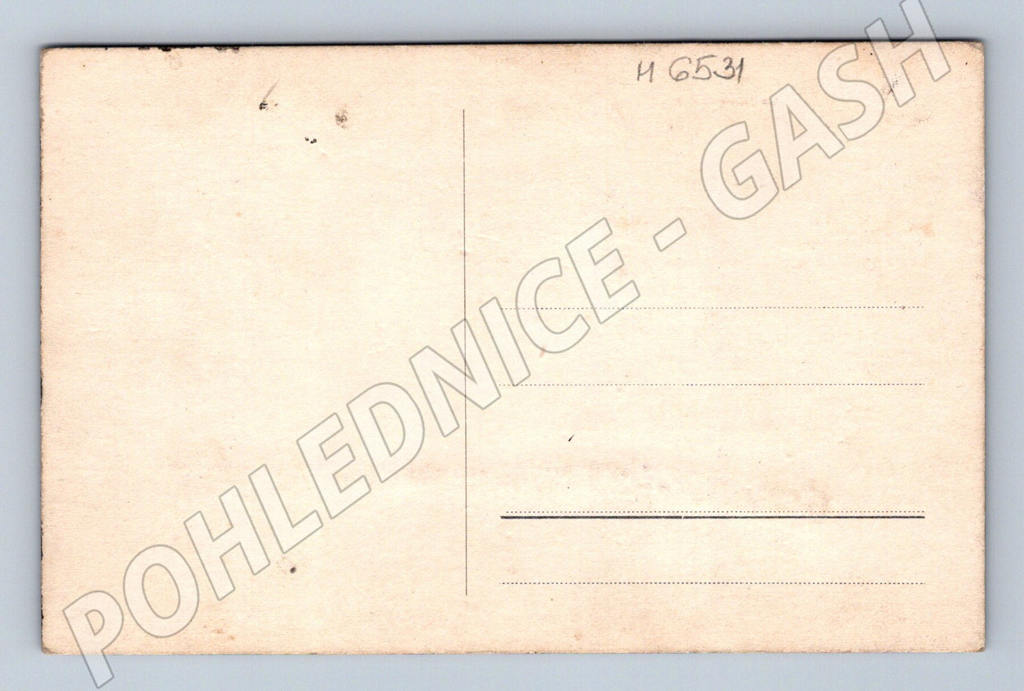 Pohlednice abstraktní malba ručně malovaná (M6531)