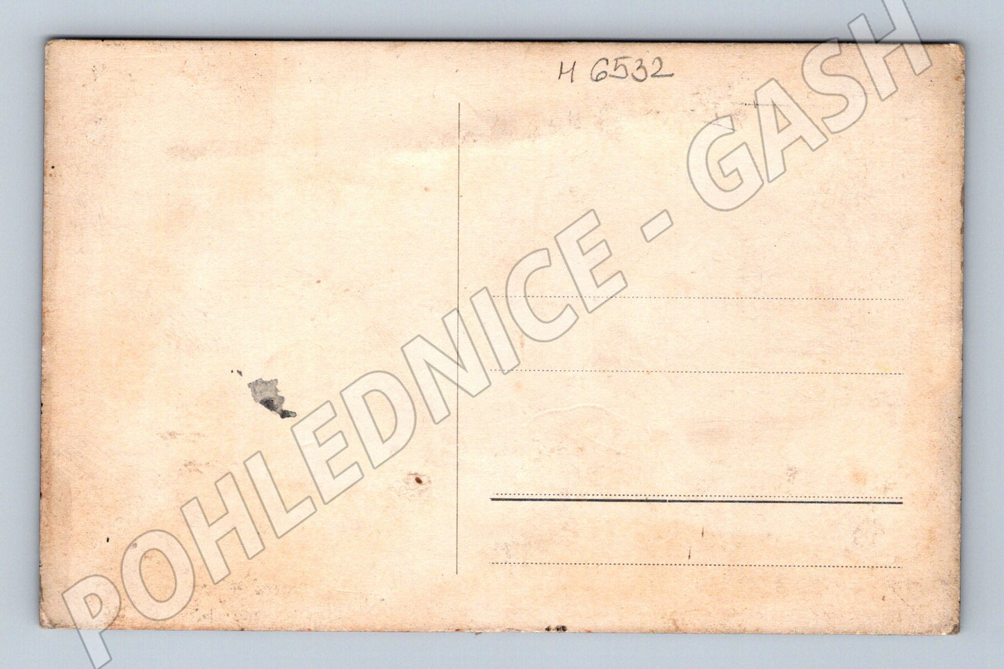 Postcard abstract landscape hand-painted (M6532)