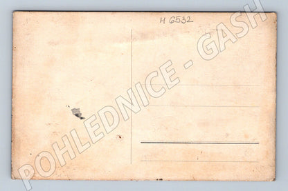 Postcard abstract landscape hand-painted (M6532)
