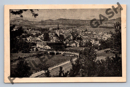 Pohlednice Kaplice ČSR 1949 historický pohlednice (M654)