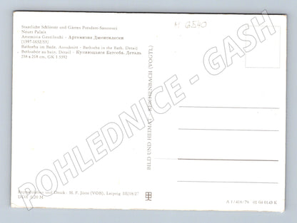 Pohlednice Bathsheba v lázni Gentileschi (M6540)