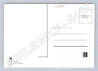 Pohlednice Mikoláš Aleš ilustrace verše (M6547)