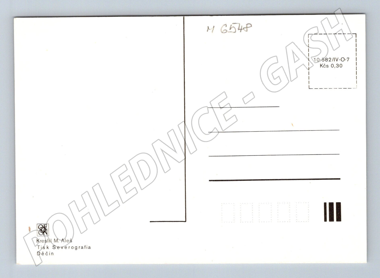 Pohlednice Mikoláš Aleš Blecha humor (M6548)