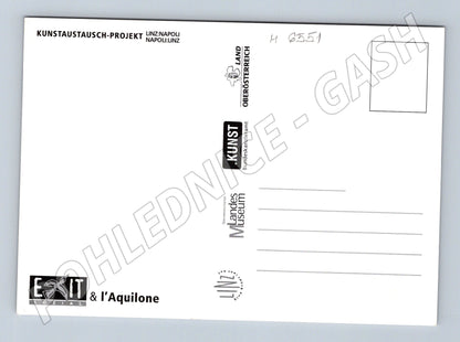 Pohlednice LINZ:NAPOLI abstrakce (M6551)