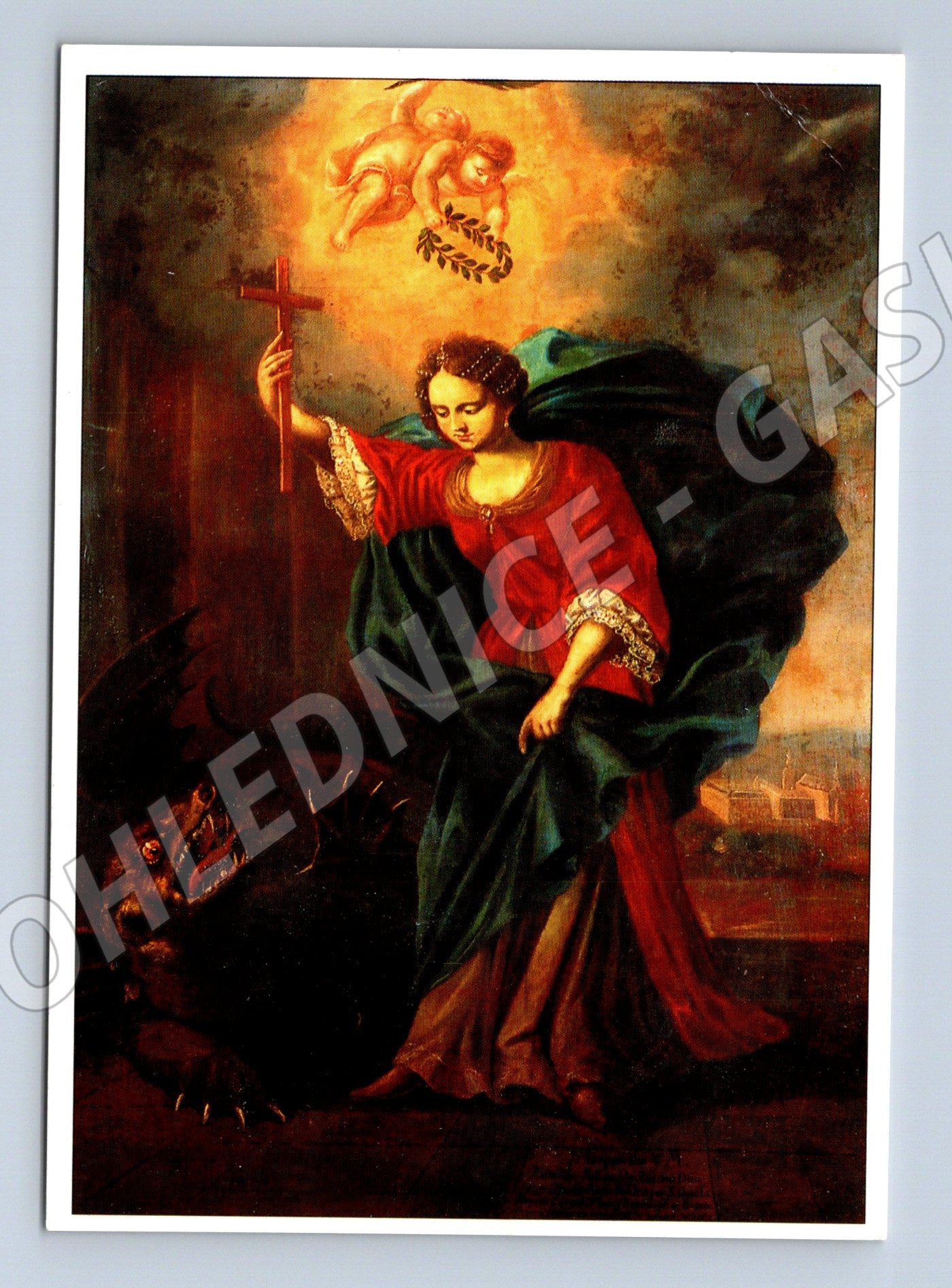 Pohlednice Sv. Markéta Břevnov klášter (M6556)