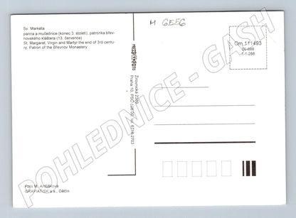 Pohlednice Sv. Markéta Břevnov klášter (M6556)