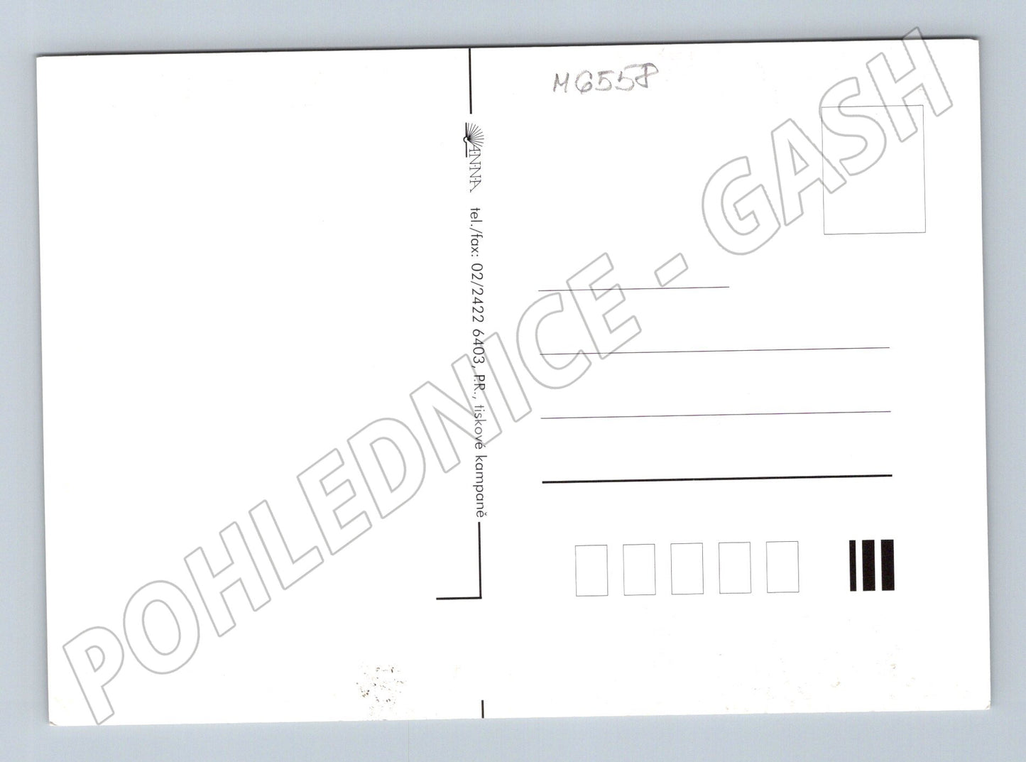 Pohlednice Jan Jungling abstrakce 1996 (M6558)