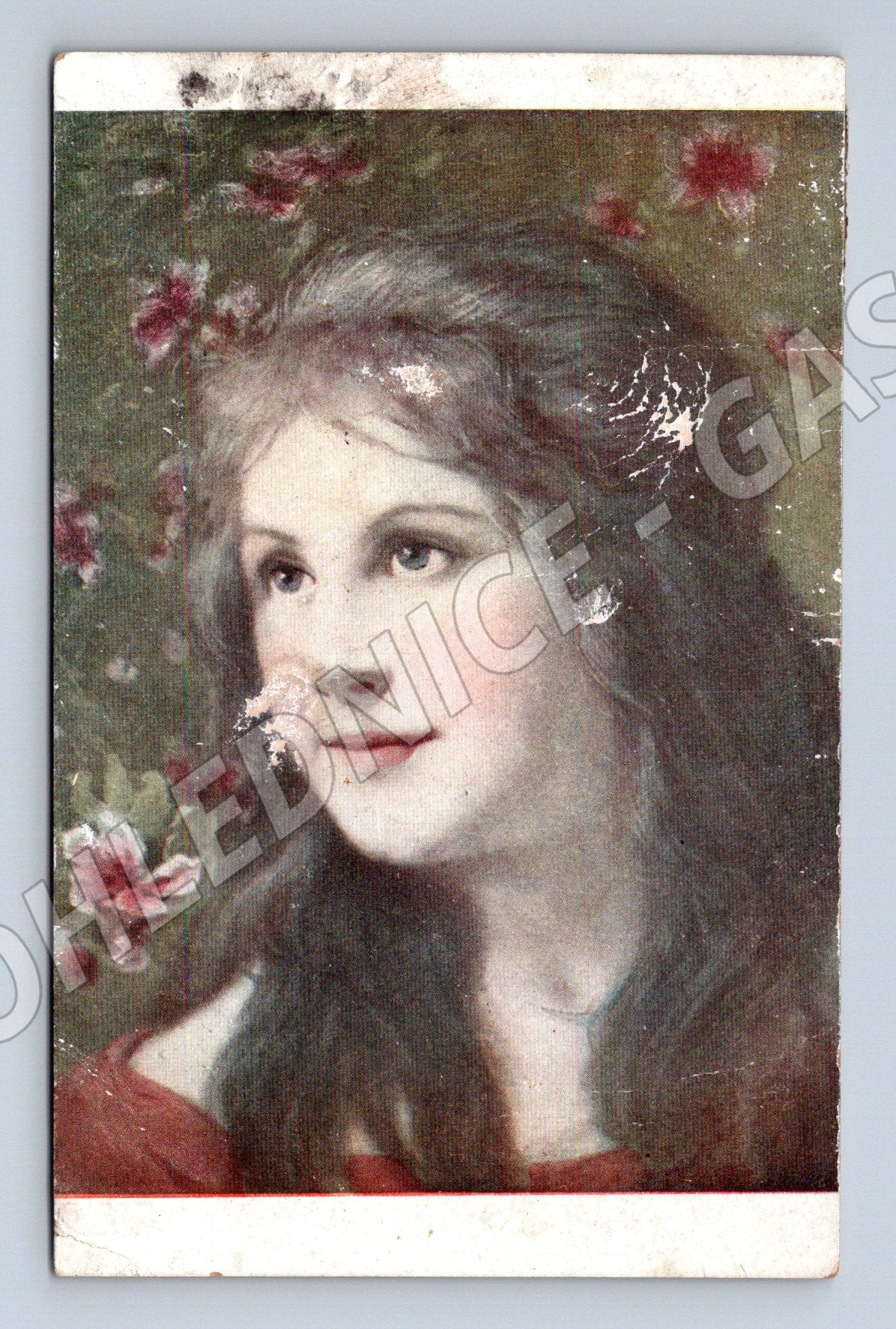 Pohlednice portrét dívky Sylvia 1911 (M6559)