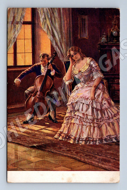 Pohlednice C. V. Muttich Píseň touhy (M6569)