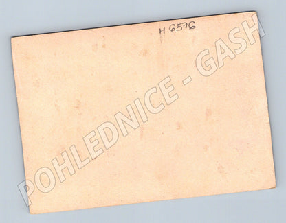 Pohlednice venkovský dům umělecký motiv (M6576)