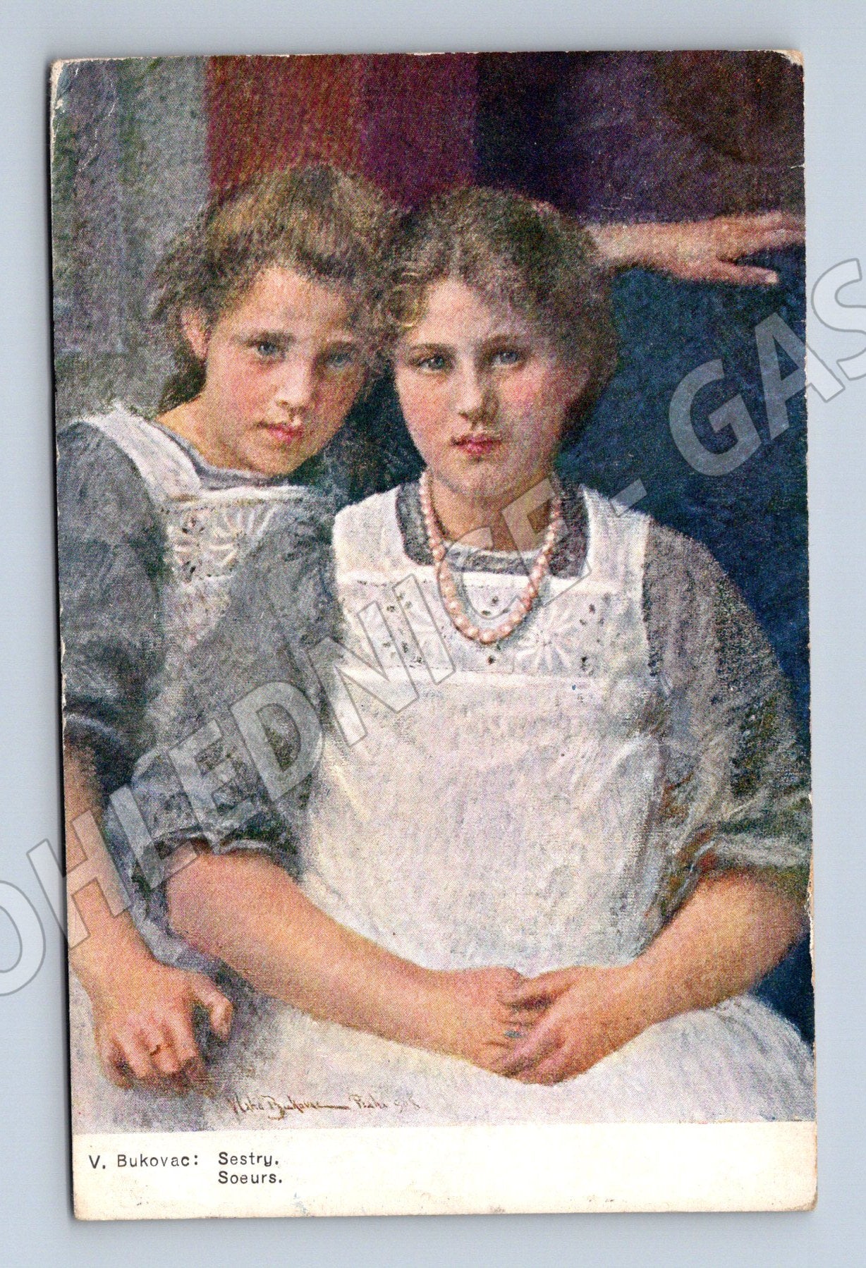 Pohlednice Sestřičky V. Bukovac (M6588)