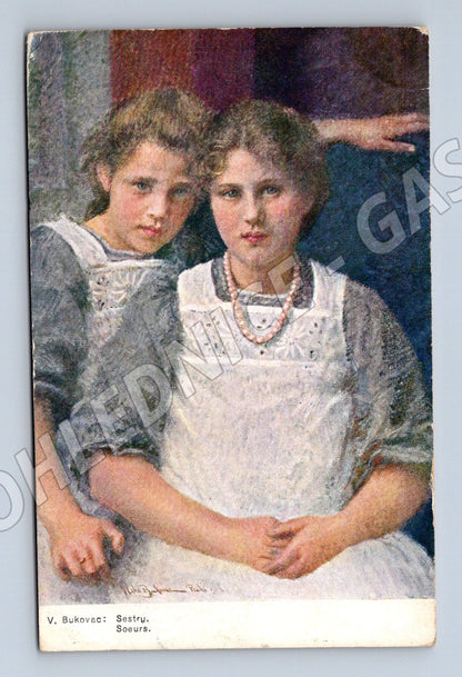 Pohlednice Sestřičky V. Bukovac (M6588)