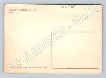 Pohlednice Adriaen van Ostade Chut (M6595)