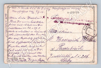 Pohlednice K. Dumont portrét ženy 1918 (M6597)