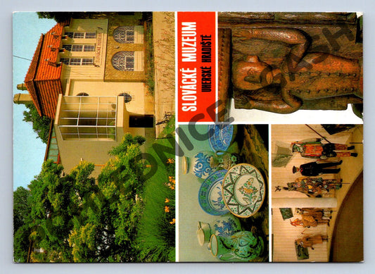 Pohlednice Uherské Hradiště Slovácké muzeum etno (M660)