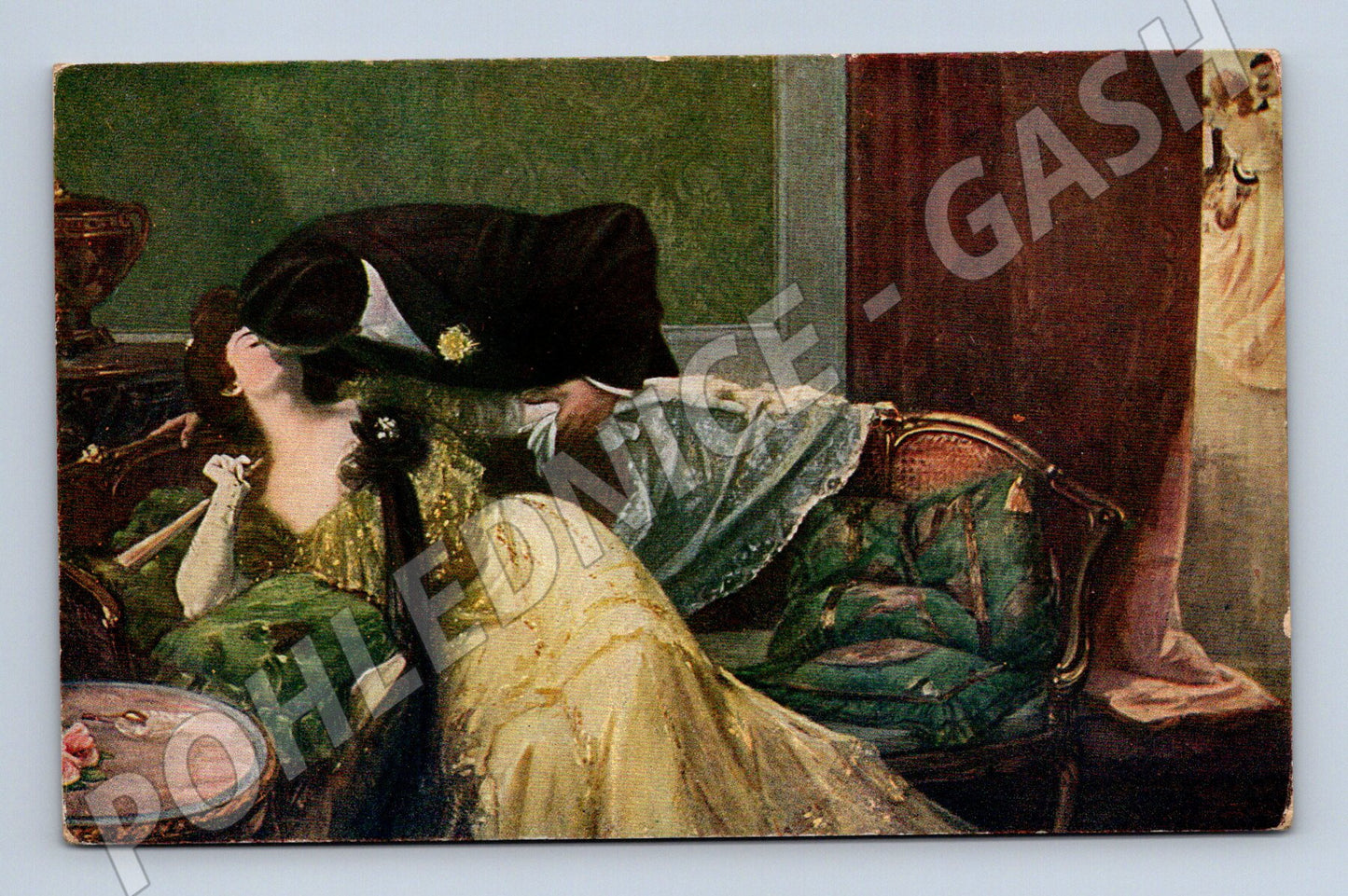 Pohlednice Etcheverry Polibek umělecký salon (M6600)