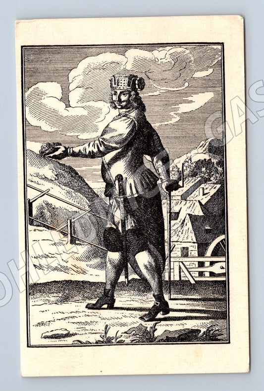 Pohlednice Hornictví kroj báňských úředníků (M6602)