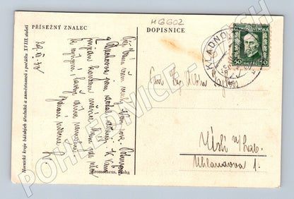 Pohlednice Hornictví kroj báňských úředníků (M6602)