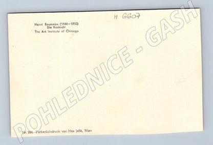 Pohlednice Henri Rousseau Die Kaskade džungle (M6607)