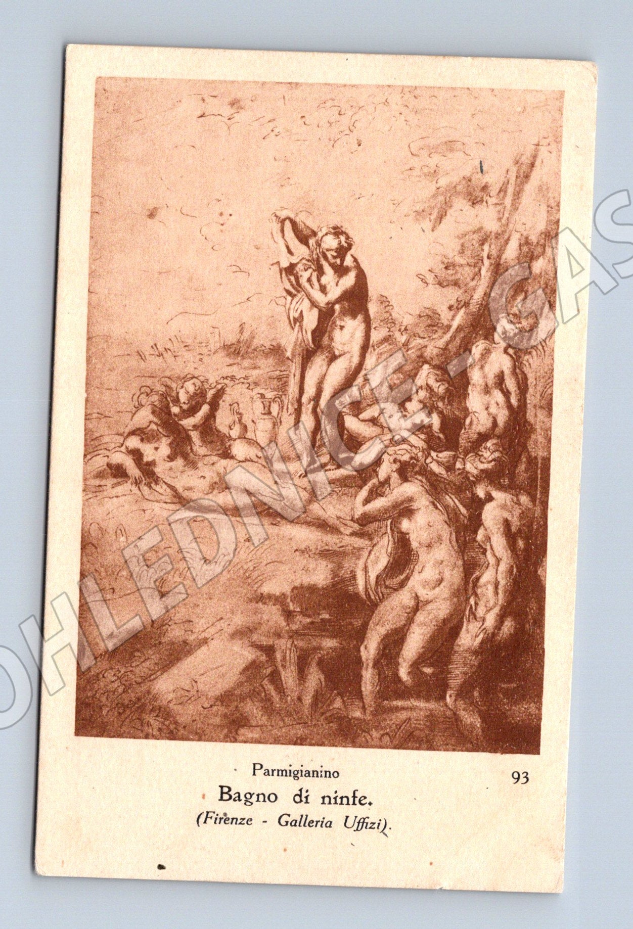 Pohlednice Parmigianino Bagno di ninfe (M6608)