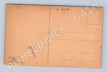 Pohlednice Alpy jezero hory podzim (M6610)