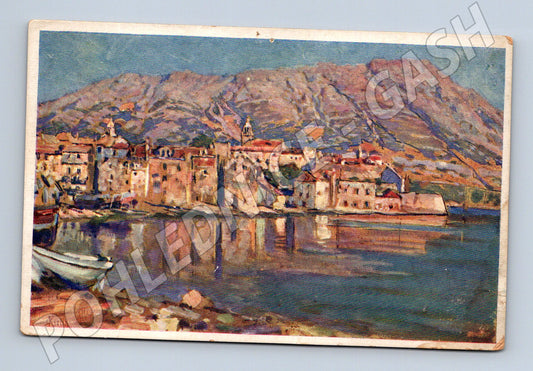 Pohlednice Korčula Dalmácie L. Kuba (M6613)