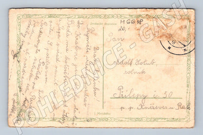 Pohlednice Život a práce etnografie (M6618)