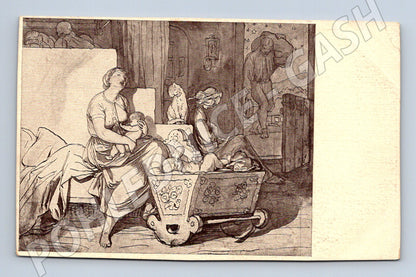 Pohlednice Josef Mánes Ukolébavka starší (M6620)