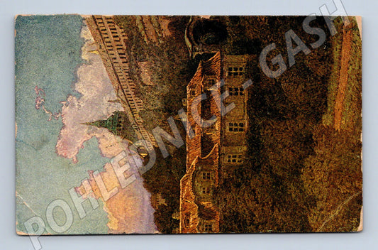 Pohlednice Fürstenberská zahrada Praha (M6623)