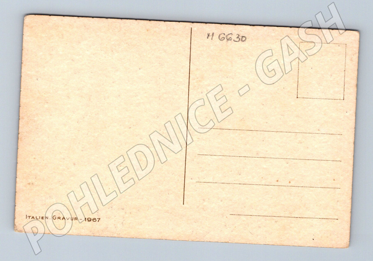 Pohlednice italská krajina 1967 (M6630)