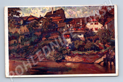 Pohlednice L. Kuba Na předměstí (M6635)