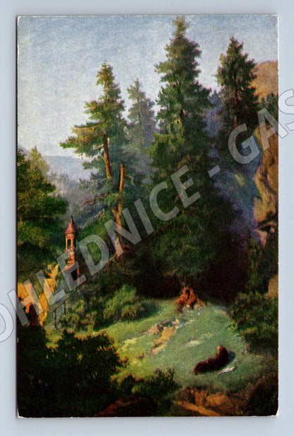 Pohlednice Antonín Kosárek česká krajina (M6637)