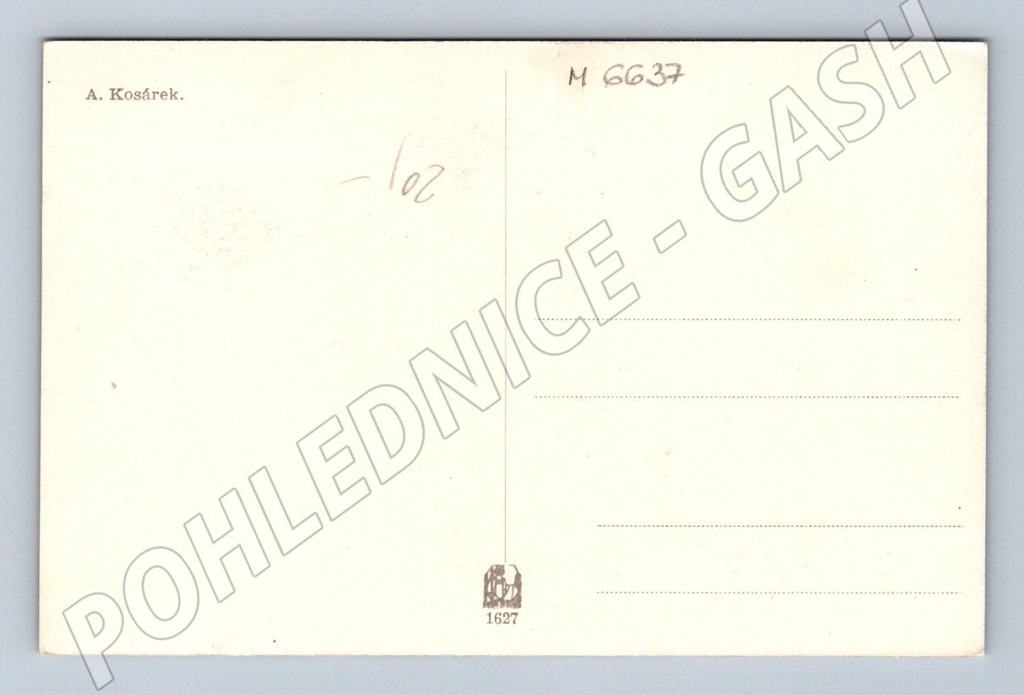 Pohlednice Antonín Kosárek česká krajina (M6637)