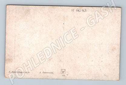 Pohlednice A. Piepenhagen romantická krajina (M6643)