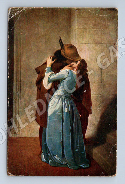 Pohlednice Hayez Polibek Il Bacio (M6647)
