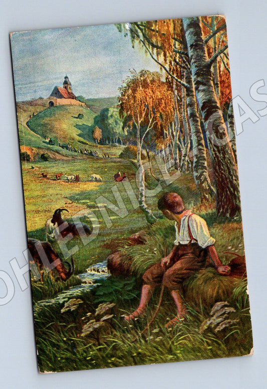 Pohlednice Die Kapelle Deutsche Volkslieder (M6648)